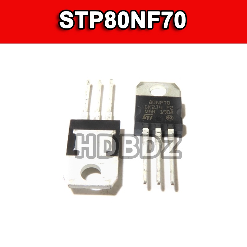 5 ~ 10 chiếc 80NF70 TO220 STP80NF70 80A 70V Nkênh ❥ ❈ IC