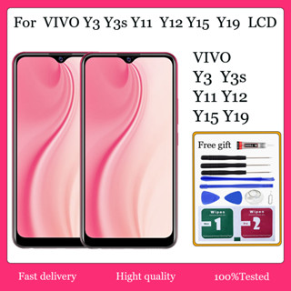 Chính Hãng Cho VIVO Y3 Y3s Y11 Y12 Y15 Y19 LCD Bộ Số Hóa Màn Hình Cảm Ứng Lắp Ráp Thay Thế Điện Thoại Di Động