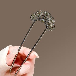  Cao Cấp Hình Quạt Kim Cương Giả Kẹp Tóc Nữ Mới Phong Cách Trung Hoa Hiện Đại Đơn Giản Kẹp Tóc Độc Đáo Hình Chữ U Kẹp Tóc 