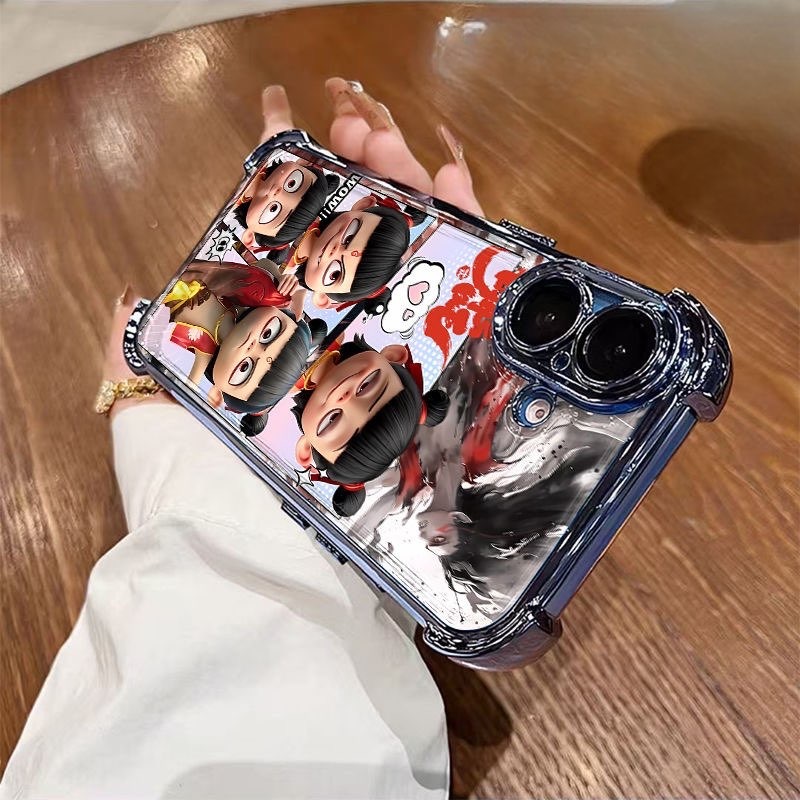 ốp lưng Oppo A3X 4G A98 5G A97 5G A78 5G A53 A33 A76 A96 A92 A52 Chống trượt chống mài mòn TPU Na Tr