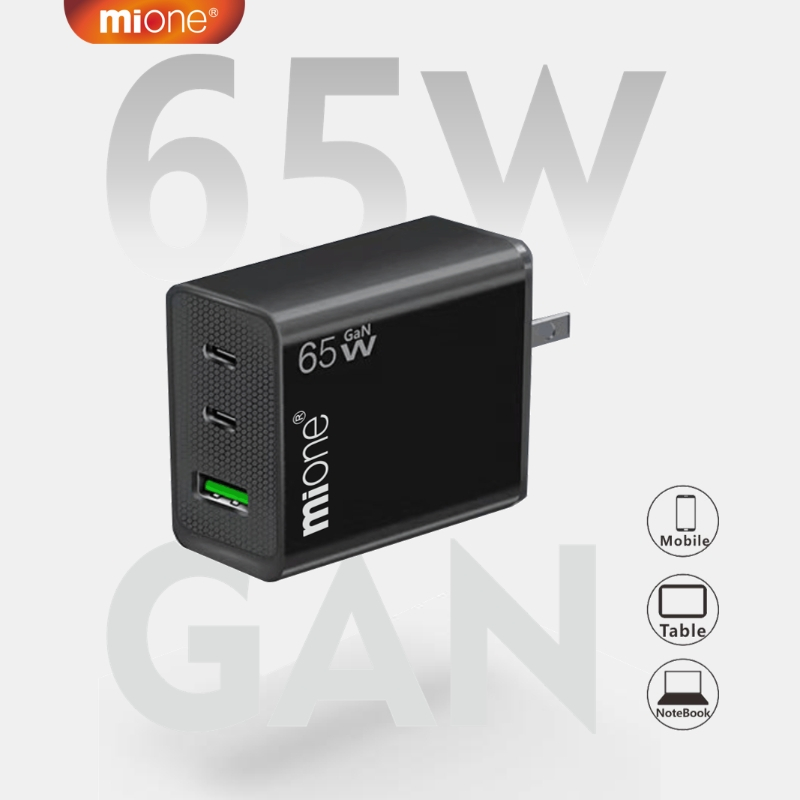 Bộ Sạc Nhanh 65W Mione  Laptop Type C 65W Cho NoteBook MagBook 60W 100W iP 12 13 14 Pro Max Samsung