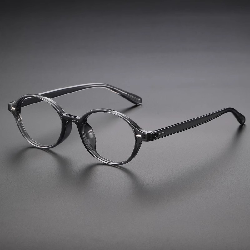 Khung Kính TR90 Siêu Nhẹ Thời Trang Cho Nữ Hình Bầu Dục Tròn Kính Mắt Khung Mắt Cho Nam 72351