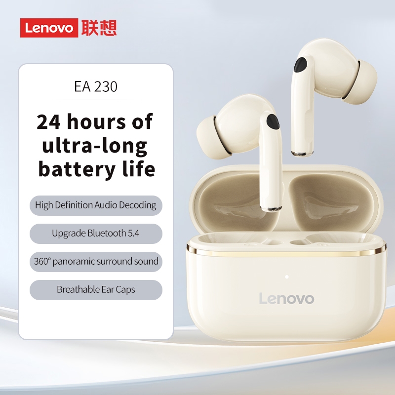 Tai nghe không dây Bluetooth Lenovo Thinkplus EA230 Tai nghe Mini Tai nghe Bluetooth Điều khiển cảm ứng Tuổi thọ pin dài HD Tai nghe giọng nói | BigBuy360 - bigbuy360.vn