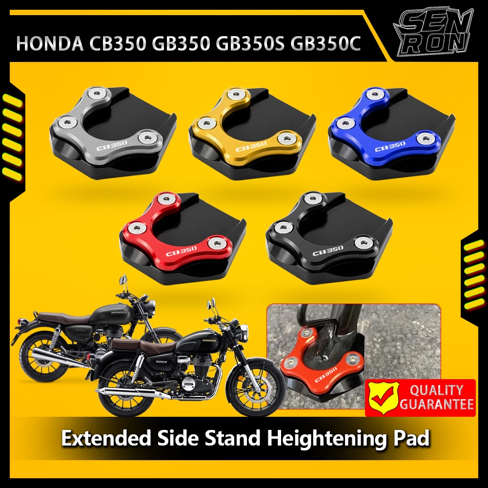 Thích hợp cho Honda CB350 / GB350 S xe máy sửa đổi chân hỗ trợ mở rộng ghế bên hỗ trợ phụ kiện đệm c