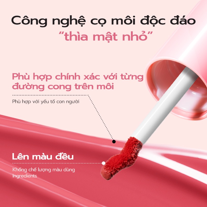 THƯƠNG HIỆU ĐẦY SỨC THANH XUÂN CỦA MISTINE Son nhuộm môi Kem phản quang Ispeak màu môi tâm trạng vui vẻ 3.5g | BigBuy360 - bigbuy360.vn