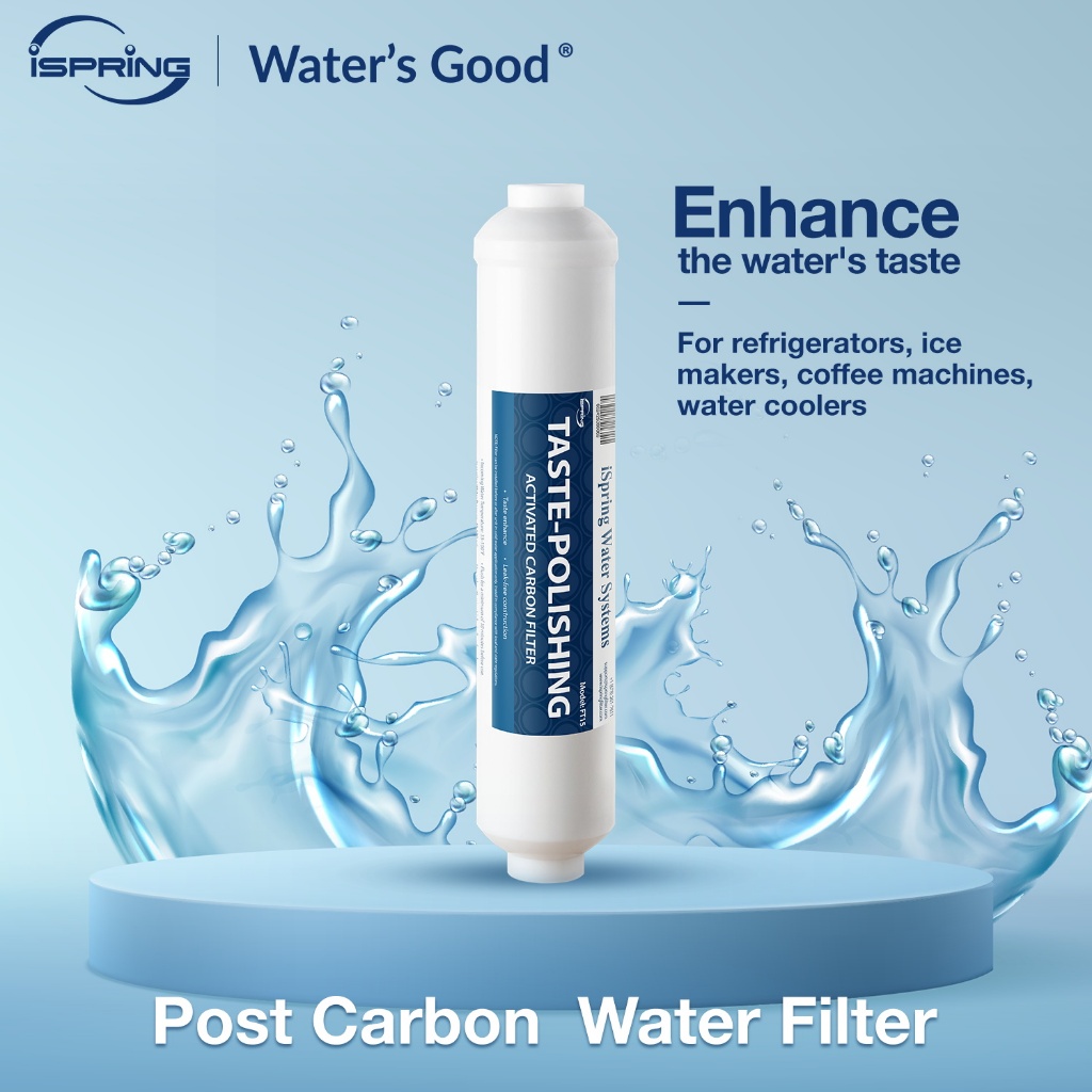 ISpring FT15 Bộ Lọc Thay Thế Hộp Mực 5 Giai Đoạn Nội Tuyến Bài Lọc Carbon Hộp Thay Thế Máy Lọc Nước 