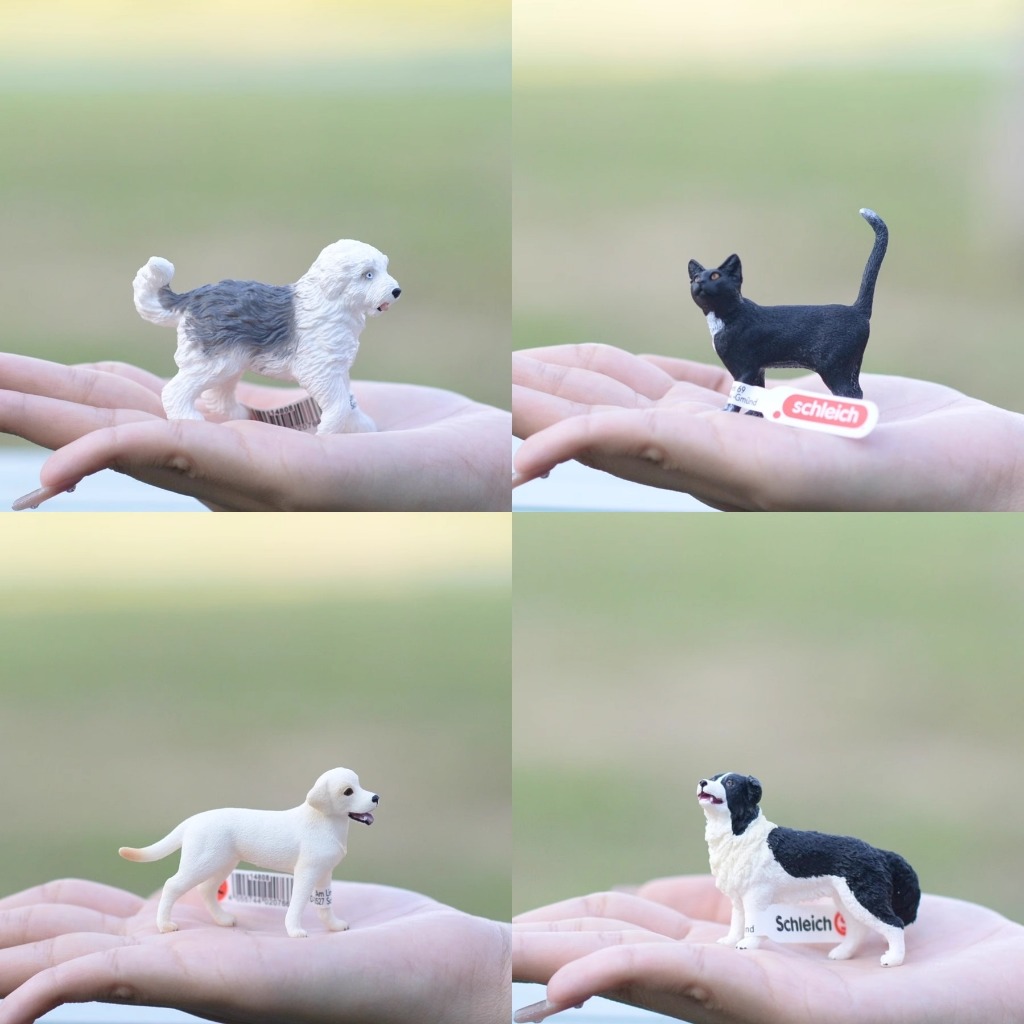 Schleich Schleich Puppy Shepherd Husky Shiba Inu Akita Golden Retriever Toy Model