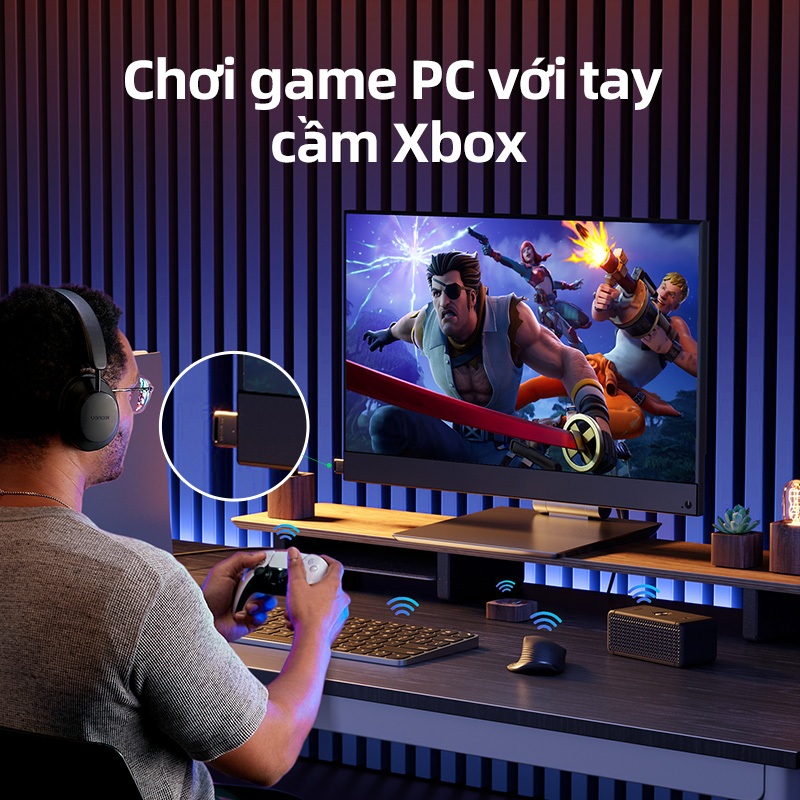 Ugreen USB Bluetooth 6.0 5.4 5.3 5.0 Bộ chuyển đổi Bộ thu phát Dongle không dây cho PC Windows 11 10 8.1 Tai nghe âm thanh nổi Bluetooth | BigBuy360 - bigbuy360.vn