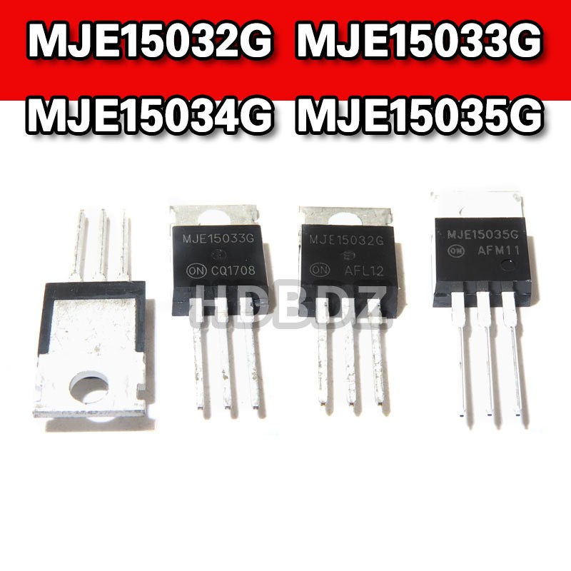 2-10 Chiếc MJE15032G MJE15033G MJE15034G MJE15035G TO-220 Bộ Khuếch Đại Công Suất Cặp Ống Ba Tầng IC