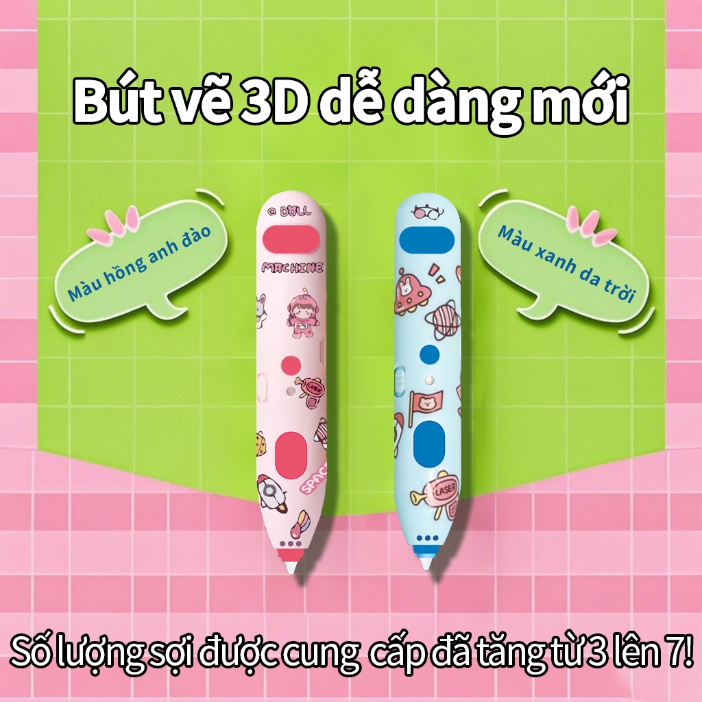 [Độc quyền FY]2025 New 3nh nhiệt độ thấp bút in PC trẻ em vật liệu vẽ tay tùy chỉnh an toàn thủ công