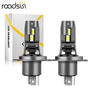 Roadsun 2 Chiếc 23000LM H4 H7 H11 Bóng Đèn Pha LED 9005 9006 HB3 HB4 H10 9003 HB2 H9 H8 150W CSP Chip 12V 24V 6000K Đèn Sương Mù Trắng Plug-N-Play Siêu Sáng Chống Thấm Nước Không Lỗi