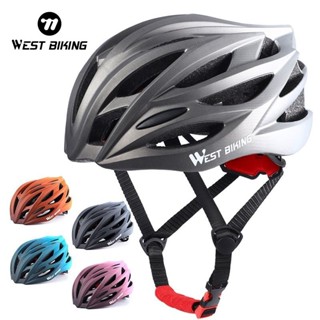 WEST BIKING Siêu Nhẹ Tích Hợp Mũ Bảo Hiểm Xe Đạp Đô Thị Giải Trí Xe Đạp An Toàn Đi Xe Đạp Mũ Bảo Hiểm 54-62cm