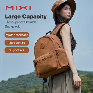 Ba lô máy tính xách tay Mixi 15-17 Inch Ba lô đi bộ đường dài ngoài trời chống nước Túi hành lý du lịch KM5266