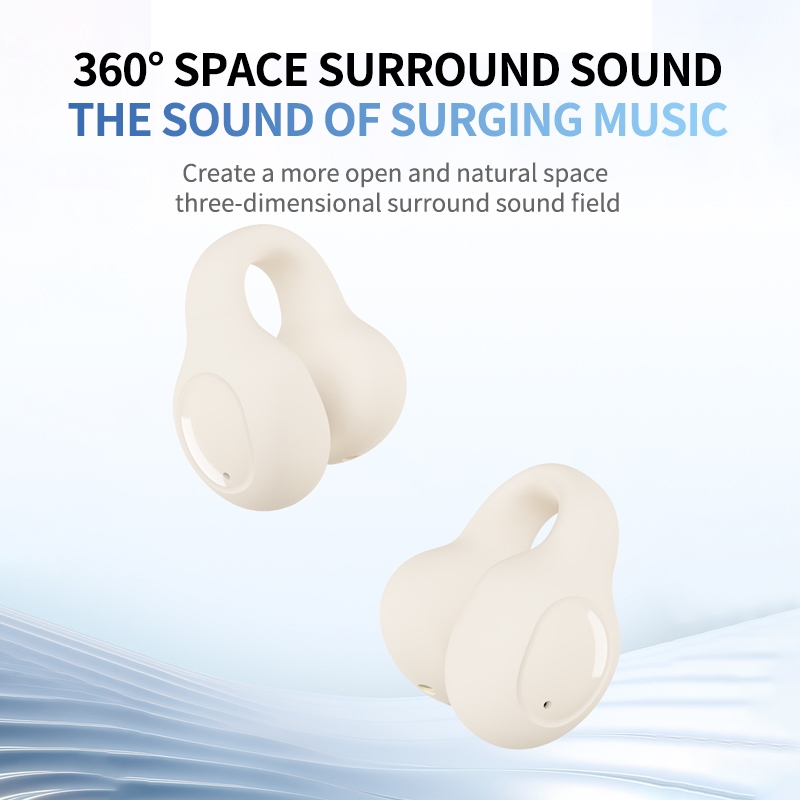 Tai nghe Lenovo EA420 Tai nghe không dây Bluetooth Tai nghe loại kẹp tai hình chữ U Bluetooth 5.4 Điều khiển cảm ứng Tuổi thọ pin dài có Mic | BigBuy360 - bigbuy360.vn