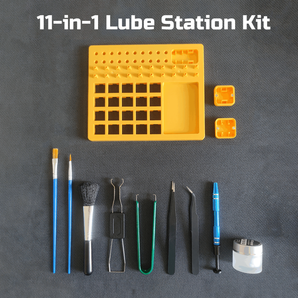 Switch Lube Station,Switch Tester Station,ABS Material for Custom Mechanical Keyboard