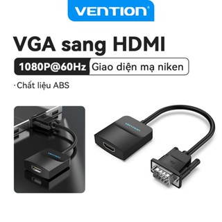 Bộ chuyển đổi Vention VGA sang HDMI với cổng âm thanh và âm thanh 1080P Bộ chuyển đổi Video âm thanh HD