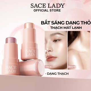 Phấn Bắt Sáng Highlight SACE LADY Dạng Thỏi  Nước Rạng Rỡ Lâu Trôi Phát Sáng Kết Cấu Thạch độc đáo