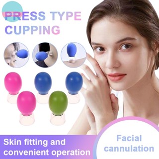 Sund 5 Chiếc Silicone Cupping Massage Cho Cơ Thể Mặt Cổ Máy Mát Xa Mắt Chân Không Chăm Sóc Da Mặt, Chống Lão Hóa Làm Đẹp VN
