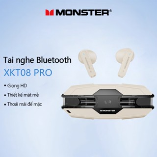 Tai Nghe Bluetooth Monster XKT08 PRO Âm Thanh hifi Sống Động Chất Cao Gọi Điện Thoại