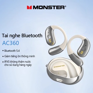 Tai nghe Bluetooth Monster AC360 Chất lượng âm thanh HIFI Cảm ứng thông minh Độ bền chắc