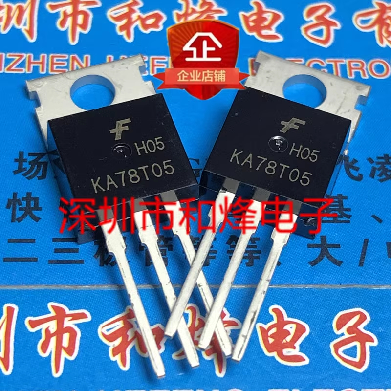 1-5 CÁI KA78T05 KA7805 KA7810 KA7905 KA7818 KA317 KA78T12 KA7815 TO-220 MOSFET Nguyên Bản Thương Hiệ