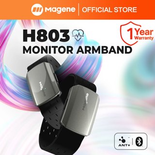 Băng tay cảm biến Magene H803 Chế độ kép Thể dục ngoài trời Cảm biến kiến Bluetooth có dây đeo tay
