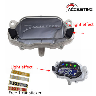[Nhãn dán xe máy miễn phí] Dành cho Honda Cg 160 Start Honda 2016 / 2017 / 2018 / 2019 / 2020 Bảng điều khiển kỹ thuật số xe máy Đồng hồ tốc độ hoàn chỉnh Bảng điều khiển đồng hồ tốc độ
