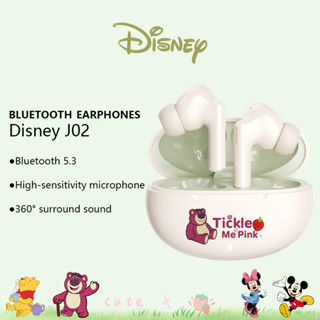 Tai nghe Bluetooth Disney J02 Tai nghe không dây Cảm ứng thông minh Chơi game Âm nhạc Chế độ kép Mic Bluetooth 5.3