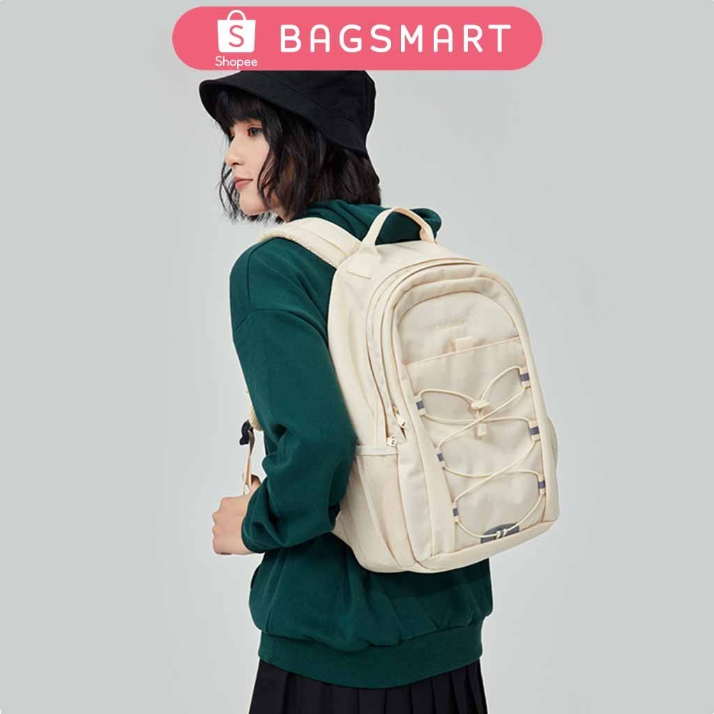 BAGSMART Balo đựng máy tính xách tay 17,3 inch Unisex Balo du lịch Balo đựng máy tính xách tay thườn