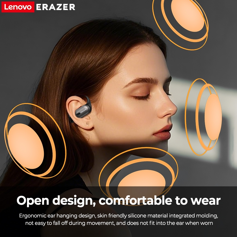 Lenovo ERAZZER XF38 Tai nghe bluetooth dịch  Bluetooth 5.4 Tai nghe chống nước thể thao âm thanh nổi  Màn hình cảm ứng thông minh LCD | BigBuy360 - bigbuy360.vn