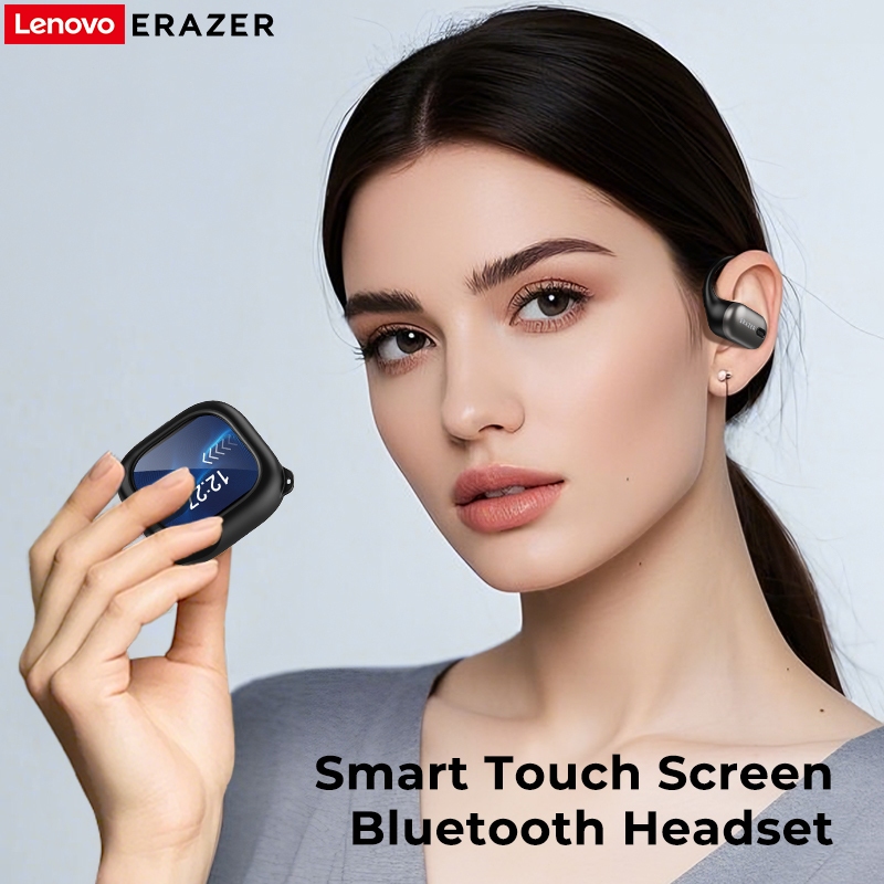 Lenovo ERAZZER XF38 Tai nghe bluetooth dịch  Bluetooth 5.4 Tai nghe chống nước thể thao âm thanh nổi  Màn hình cảm ứng thông minh LCD | BigBuy360 - bigbuy360.vn