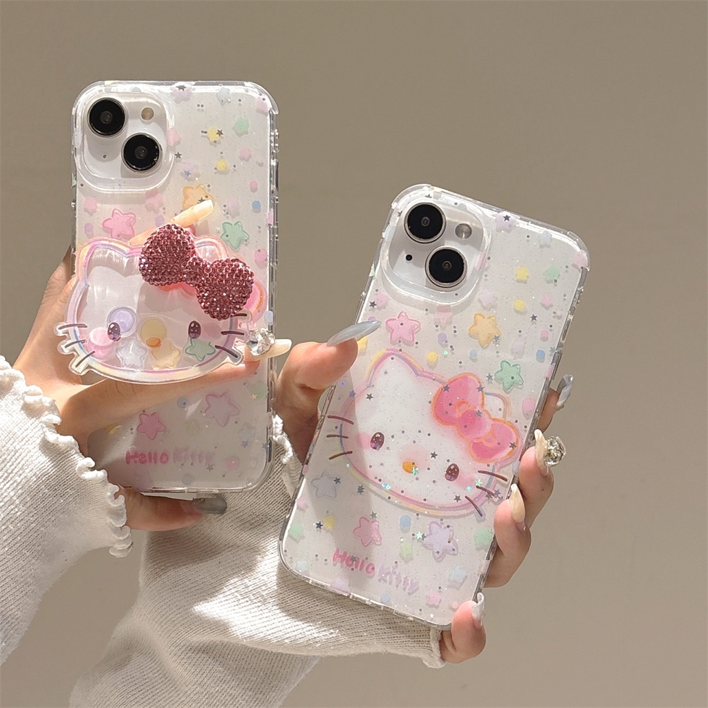 Ốp điện thoại iphone 16 Pro Max 15 Pro Max 14 Pro Max 13 Pro Max Love Star Cat