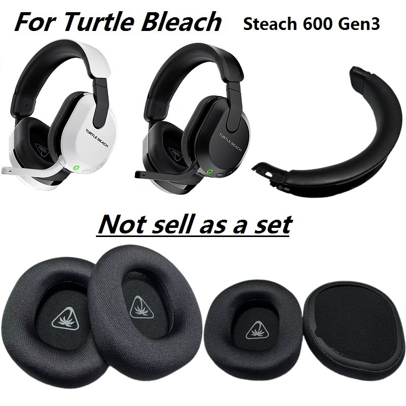 Phụ tùng chính hãng cho Turtle Beach Stealth 600 Gen3 Tai nghe Thay thế 600 Gen 3 earmuff miếng đệm 