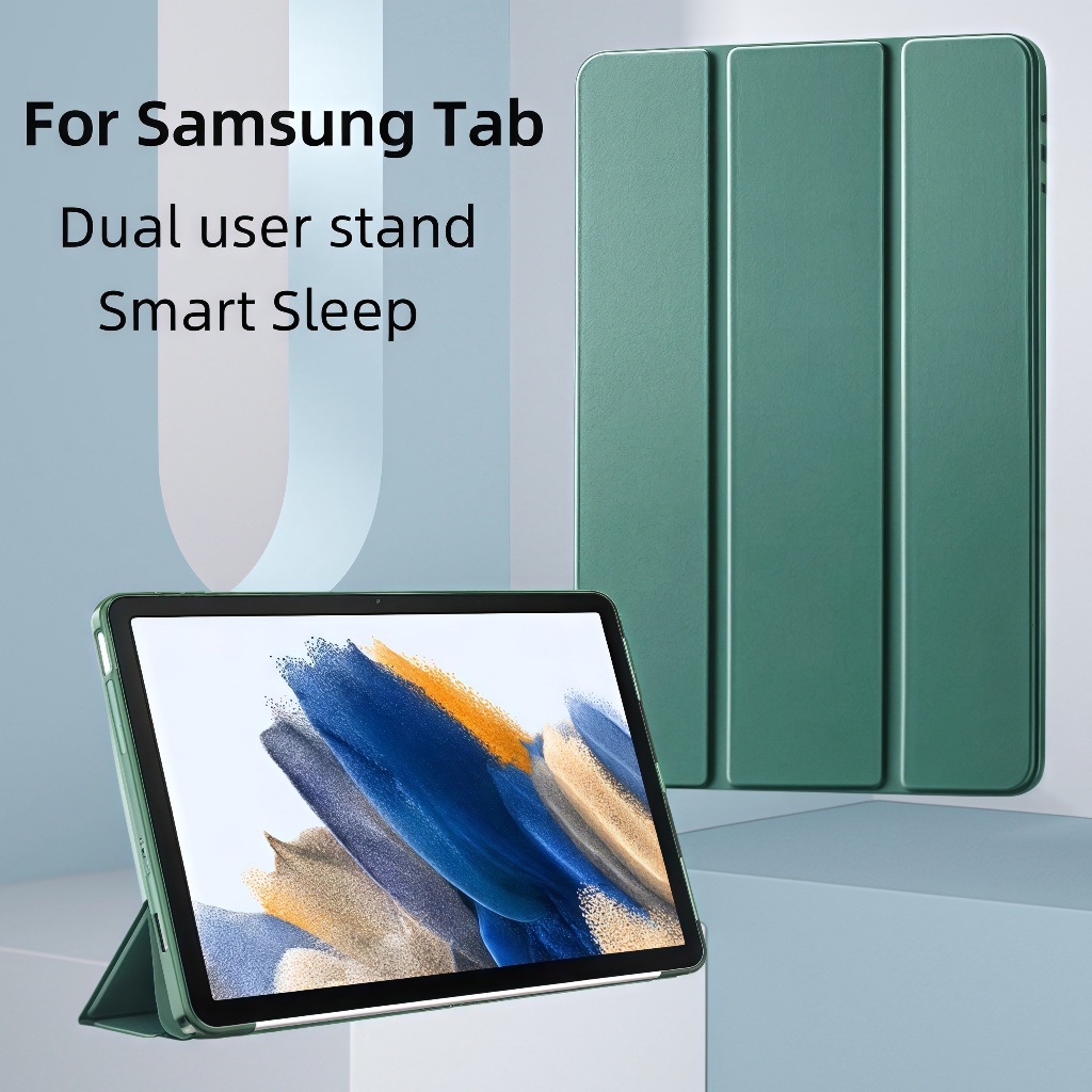 Dành Cho Samsung Galaxy Tab A8 A 7 A7 Lite X200 T225 2022 Ốp Lưng Gấp Đứng Cho Funda Samsung A8 A7 L