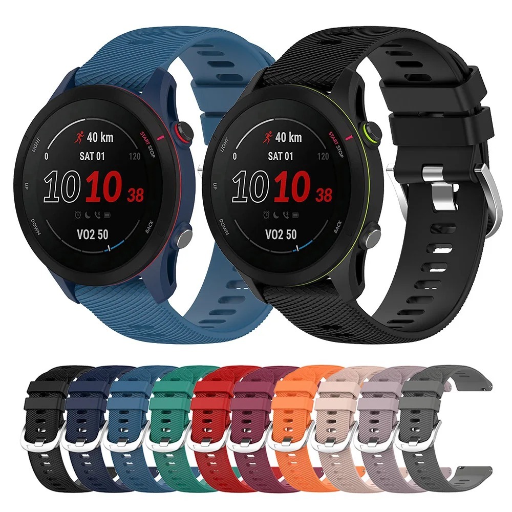 Dành Cho Garmin Forerunner 255 255 255S 265S 265S 265 Dây Đeo Vòng Tay Silicon Cho Garmin Vivoactive
