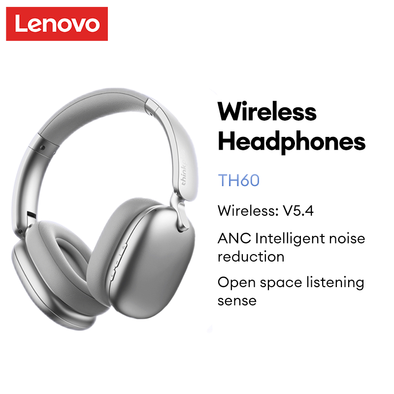 Tai Nghe Bluetooth Lenovo TH60 ANC Giảm Tiếng Ồn Chủ Động - Tuổi Thọ Pin 28H - Tai Nghe Chơi Game BT5.4 | BigBuy360 - bigbuy360.vn