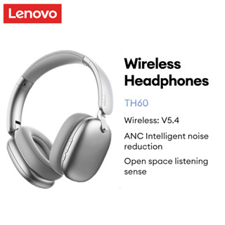 Tai Nghe Bluetooth Lenovo TH60 ANC Giảm Tiếng Ồn Chủ Động - Tuổi Thọ Pin 28H - Tai Nghe Chơi Game BT5.4