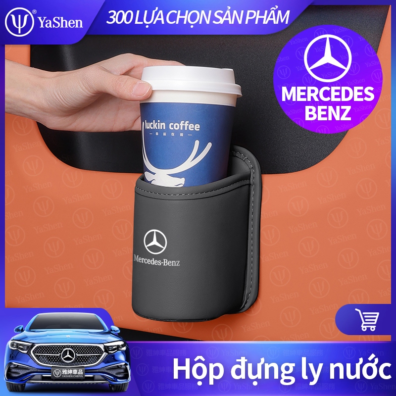 Mercedes-benz Da Cốc Nước Giá Đỡ Cửa Hộp Bảo Quản Ghế Sau Cốc Nước Hộp GLE GLC GLB GLA CLA W214 W213
