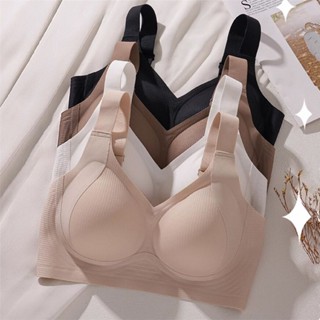 [Vận chuyển nhanh] Áo ngực nữ trẻ trung gợi cảm thời trang cỡ lớn Áo ngực không dây liền mạch Quần lót nữ Đồ lót nữ
