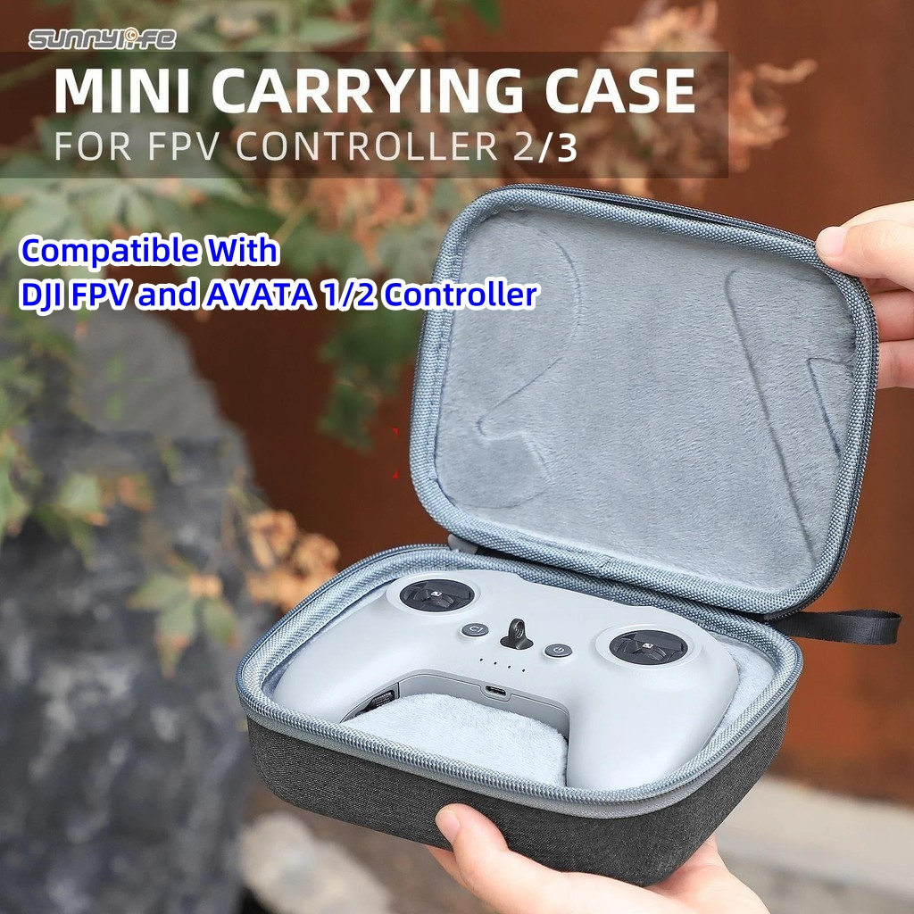 Sunnylife cho DJI AVATA 1 / 2 FPV Bộ điều khiển 2 / 3 Hộp đựng Mini Túi xách bảo vệ Túi lưu trữ ly h