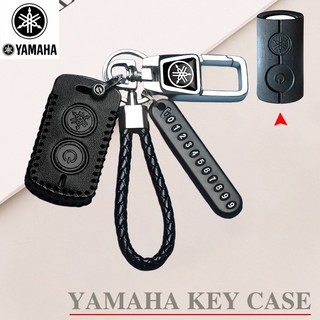  Hộp đựng chìa khóa YAMAHA Nmax Vỏ chìa khóa từ xa Tương thích với YAMAHA Janus NVX Aerox Exciter Freego Nozza Grande Latte Xe tay ga mới 