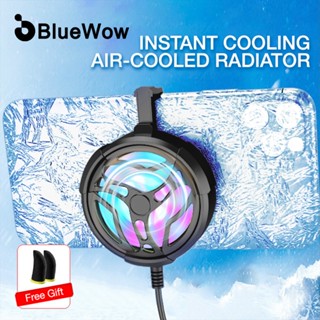 Bluewow AL01 Quạt làm mát điện thoại di động Mini đa năng Tản nhiệt Turbo Hurricane Game Cooler Điện thoại di động Tản nhiệt mát cho I---Điện thoại / Samsung / Xiaomi