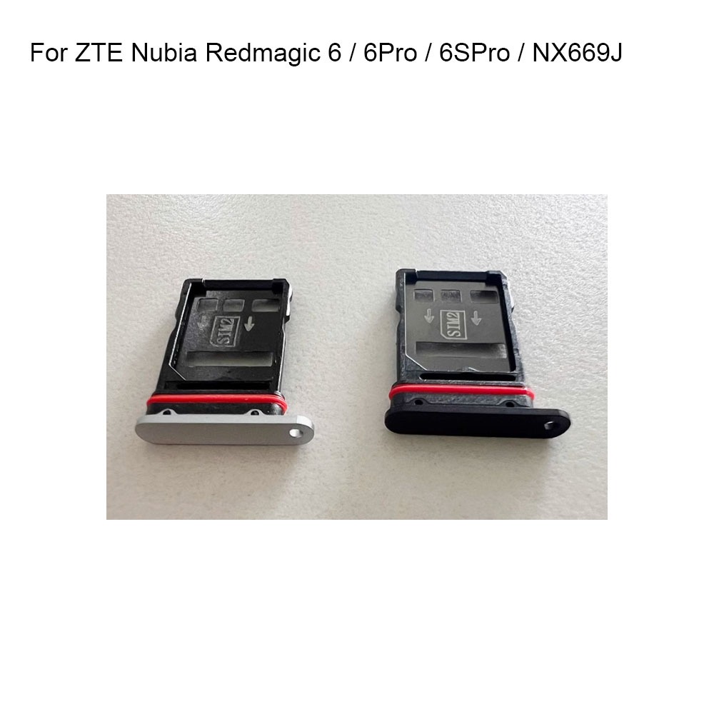 Dành Cho ZTE Nubia Redmagic 6 Mới Thử Nghiệm Sim Đựng Thẻ Khay Khe Cắm Thẻ Red magic 6 pro 6s pro NX