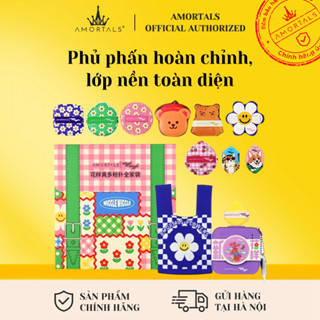 Bông mút phấn Amortals  trang điểm gia đình phong cách khác nhau, bông mút đồng thương hiệu giúp đánh kem nền phấn phủ các loại phấn khác, kem che khuyết điểm chuyên dùng đặc biệt giao hàng nhanh tận nơi