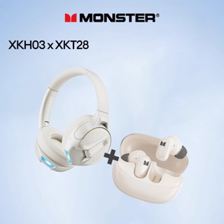 Tai Nghe Bluetooth Monster XKH03 Kết Nối Âm Thanh HIFI Chất Lượng Cao Giảm Tiếng Ồn Bluetooth 5.3