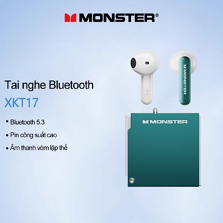 Tai Nghe Bluetooth Monster XKT17 Âm Thanh HIFI Cảm Ứng Thông Minh Chất Lượng Cao Pin Lâu Trôi Cuộc Sống