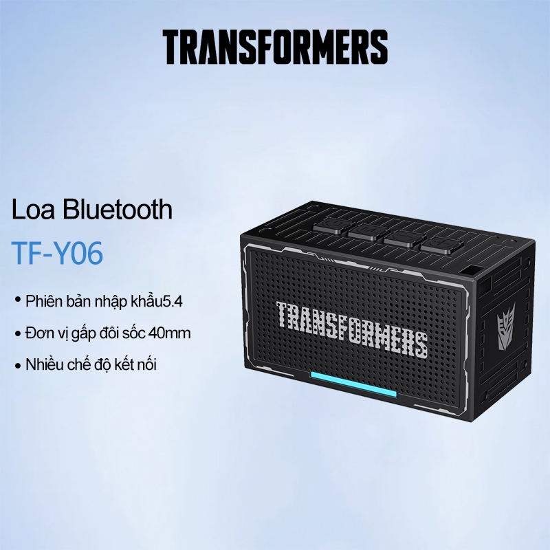 Transformers TF-Y06 Loa Bluetooth HD Chất Lượng Âm Thanh Ngoài Trời Di Động Độ Bền Mạnh Bluetooth 5.
