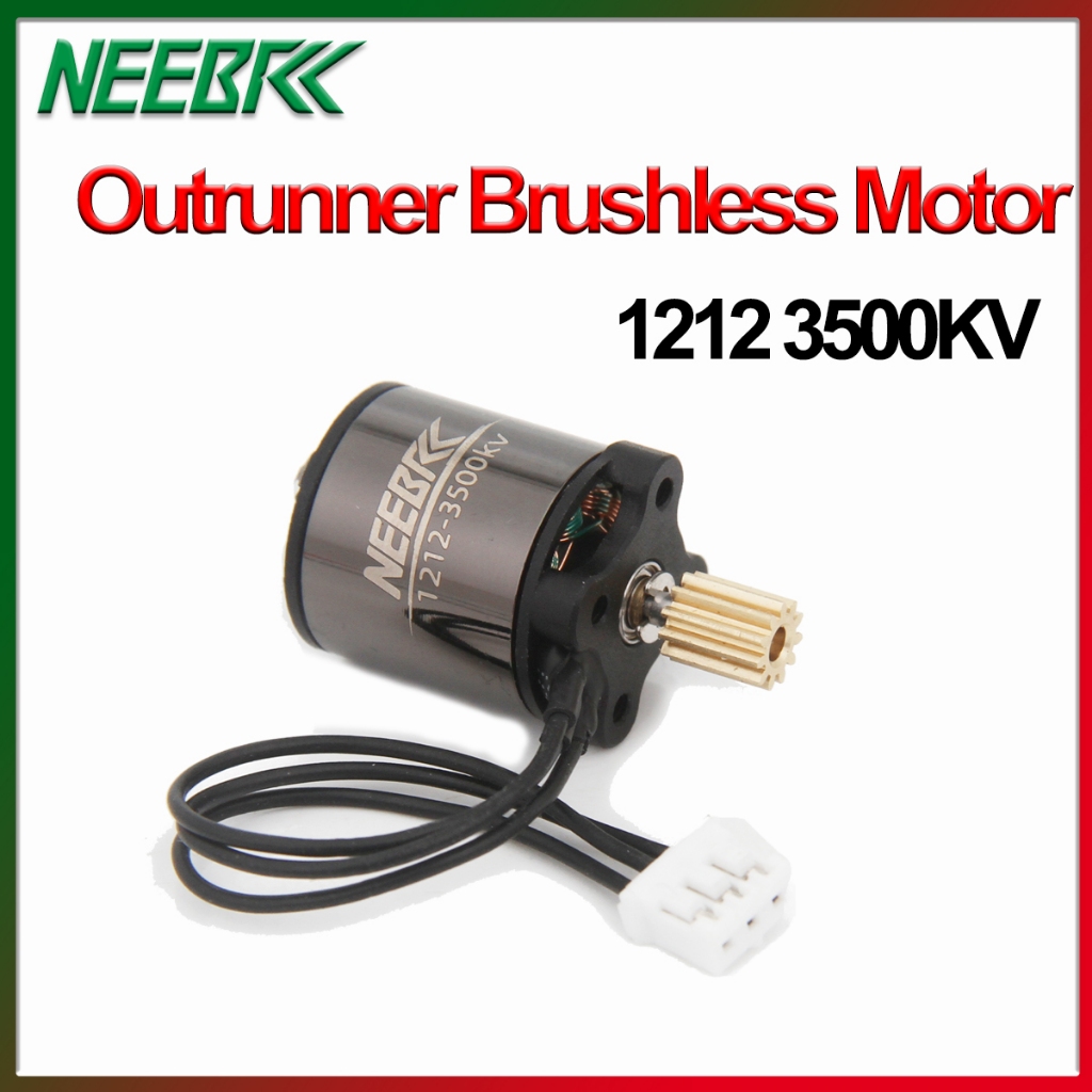 Neebrc 1212 3500KV Outrunner Động cơ không chổi than 1-3S 7.4V cho TRX4M SCX24 FMS FCX18 FCX24 1 / 1