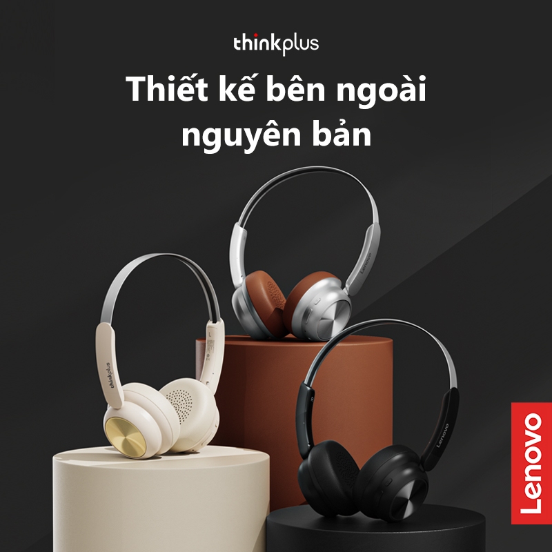 Tai nghe Bluetooth Lenovo TH66 Chất lượng âm thanh siêu âm HIFI Giảm tiếng ồn và micrô BT5.4 | BigBuy360 - bigbuy360.vn