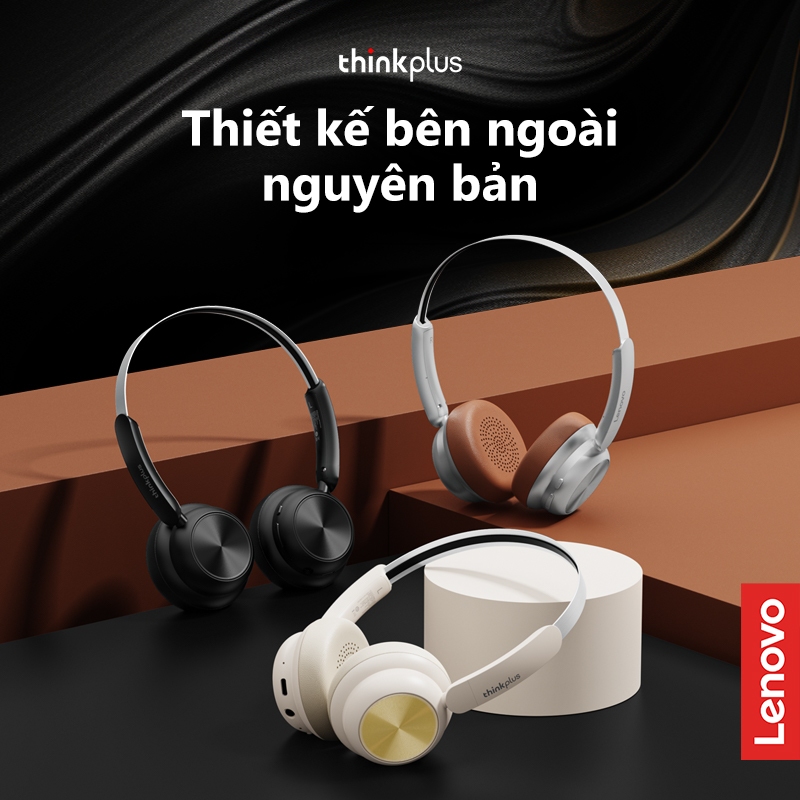 Tai nghe Bluetooth Lenovo TH66 Chất lượng âm thanh siêu âm HIFI Giảm tiếng ồn và micrô BT5.4 | BigBuy360 - bigbuy360.vn